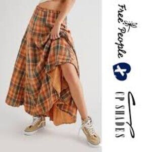 Free People X CP Shades Lily Skirt small